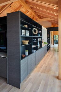 Eco-friendly custom furnishings in The Avon House, crafted with sustainable materials by Fusion Designed Interiors.